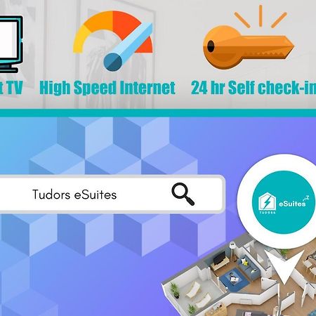 Tudors Esuites 3 Bed House Garden & Netflix Birmingham Eksteriør bilde